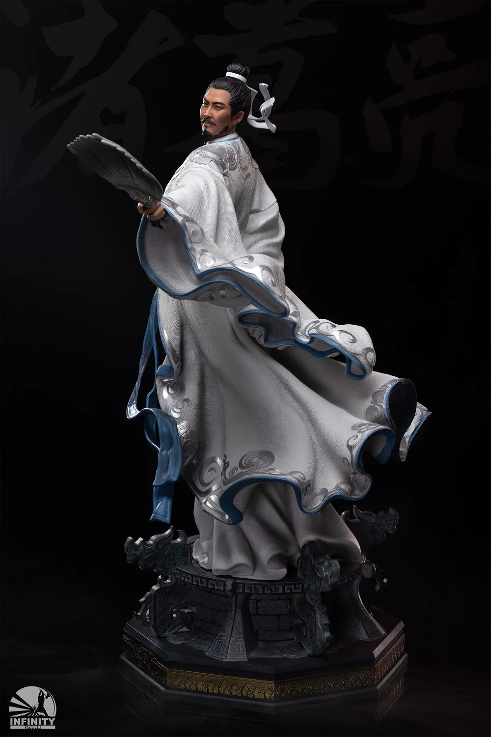 The Three Kingdoms Series - Zhuge Liang 1/4 Scale Statue