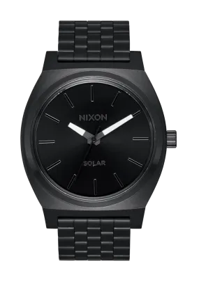Time Teller Solar - All Black & White