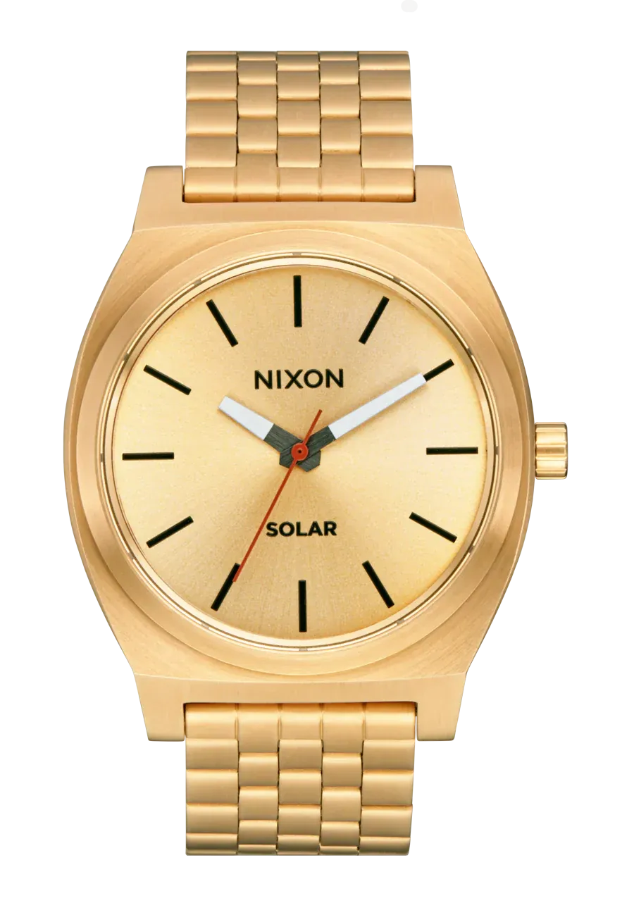 Time Teller Solar - All Gold & Black