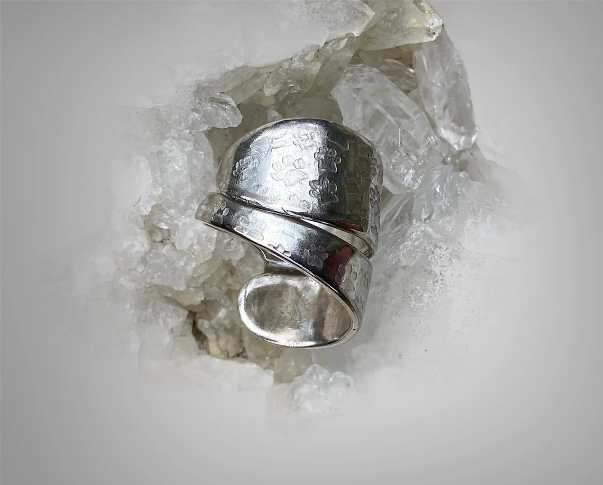 Vintage Australian EPNS Butter Knife Ring