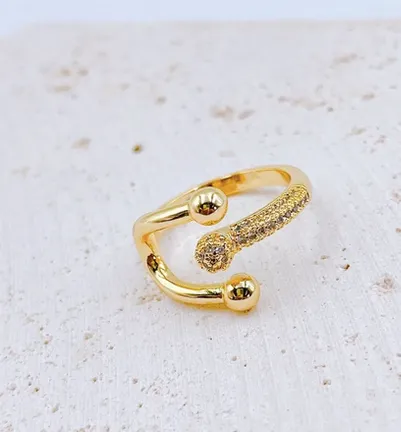 Vintage Buckle Ring