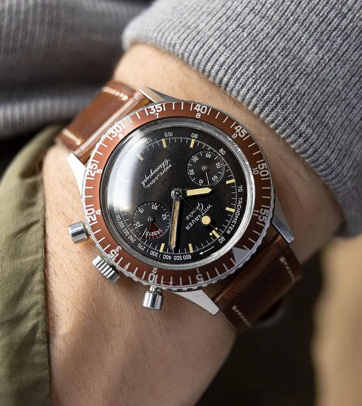 Wittnauer 239T Steel Chronograph