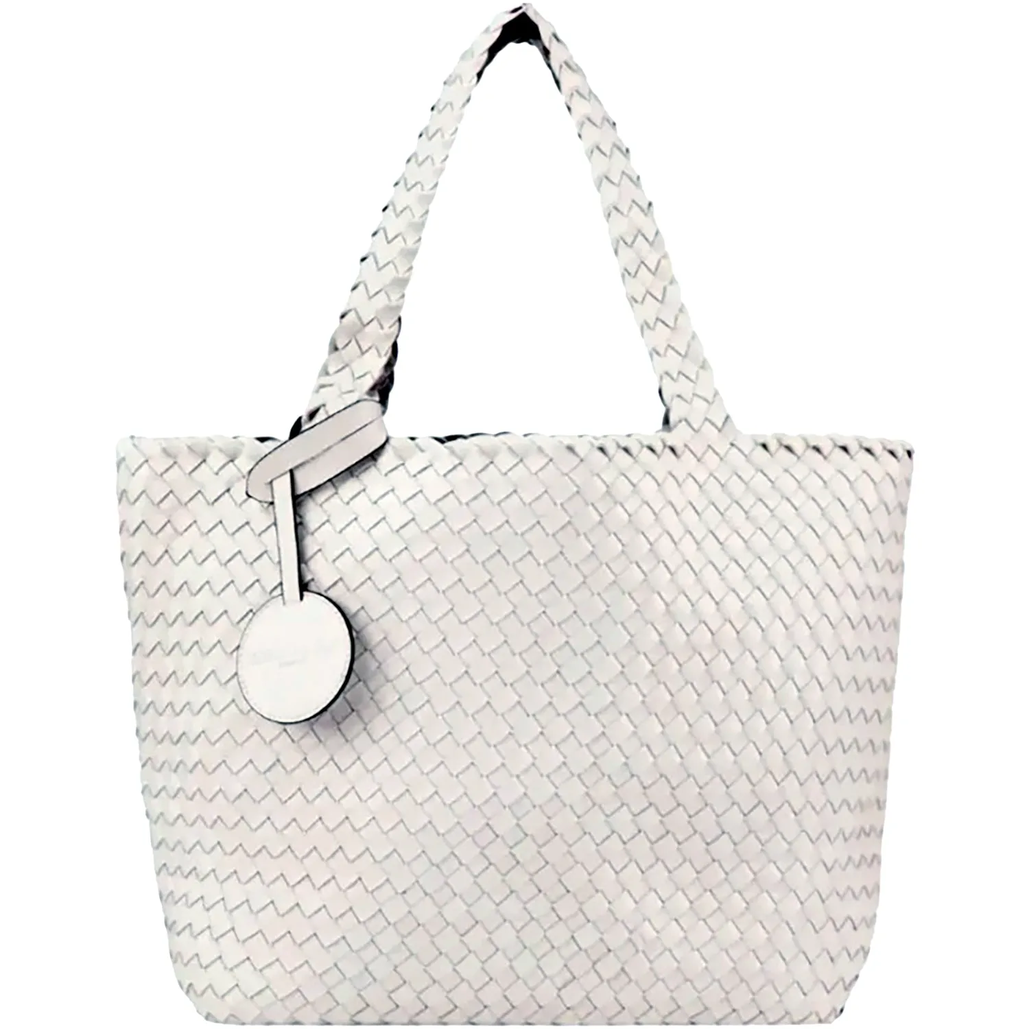 Women's Ilse Jacobsen Bag 08 Reversible Shopper Falcon/Eggwhite Synthetic
