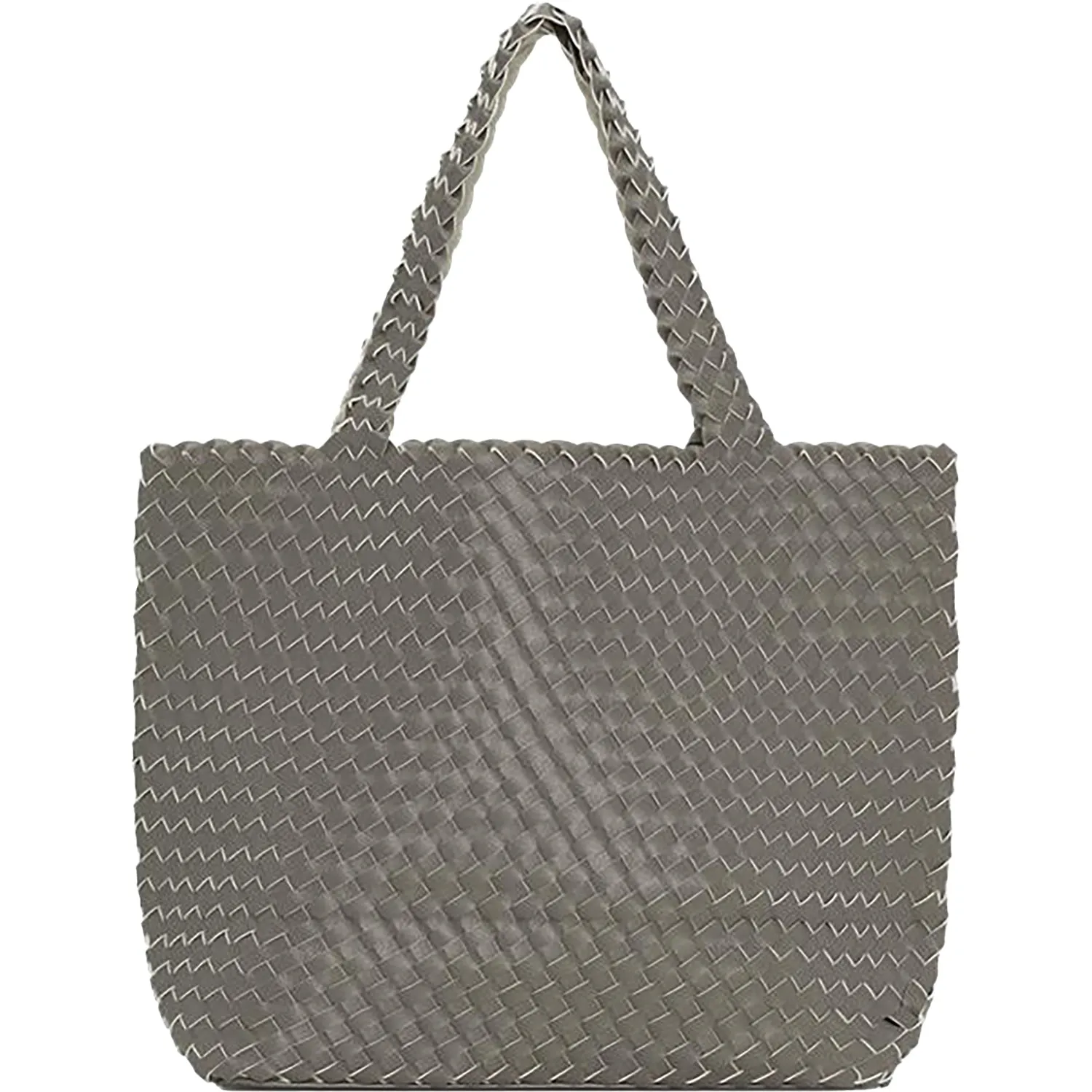 Women's Ilse Jacobsen Bag 08 Reversible Shopper Falcon/Eggwhite Synthetic