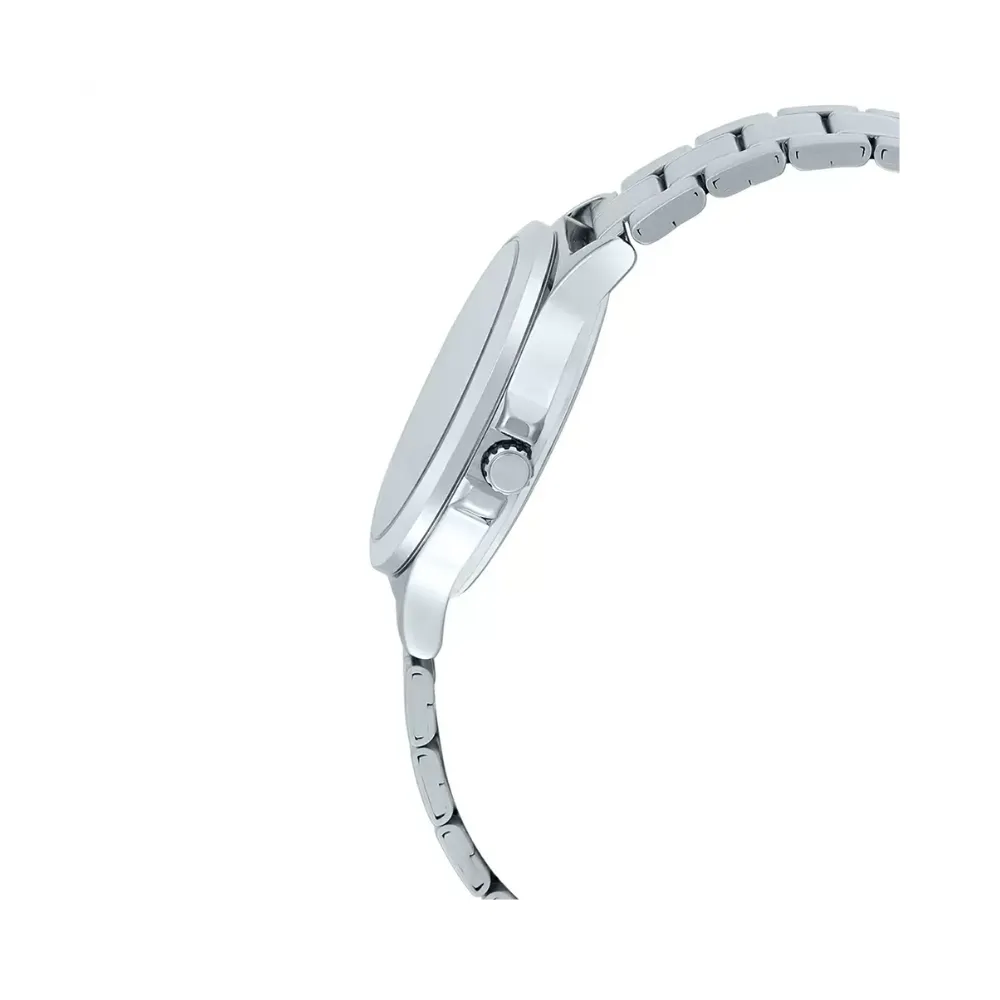 WW0154 Casio Enticer Multifunction Silver Chain Watch MTP-V300D-7AUDF