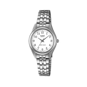 WW2112 Casio Standard Silver Ladies Chain Watch LTP-1129A-7BRDF